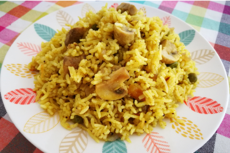 Mushroom pulao